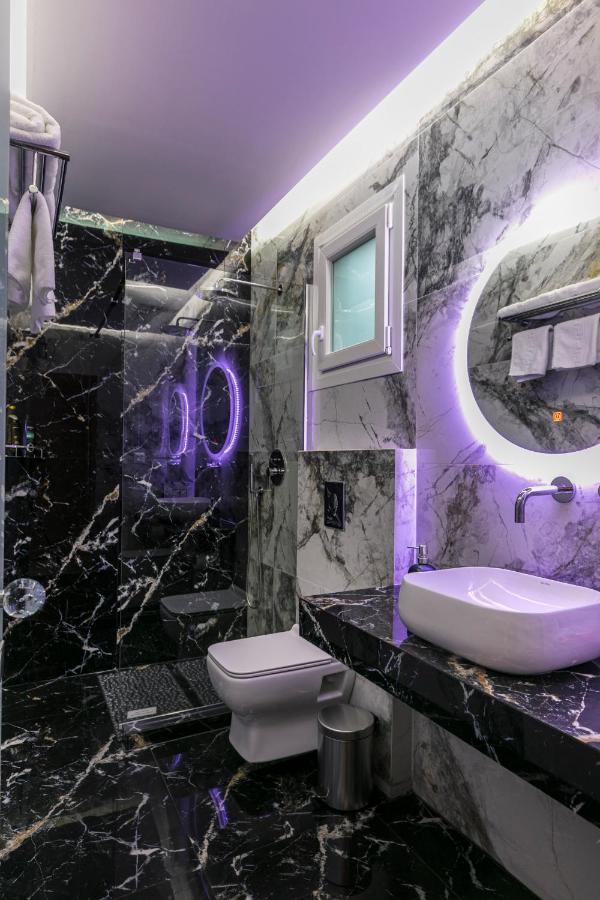 Jacuzzi Deluxe Villa Скала-Сотирос Экстерьер фото