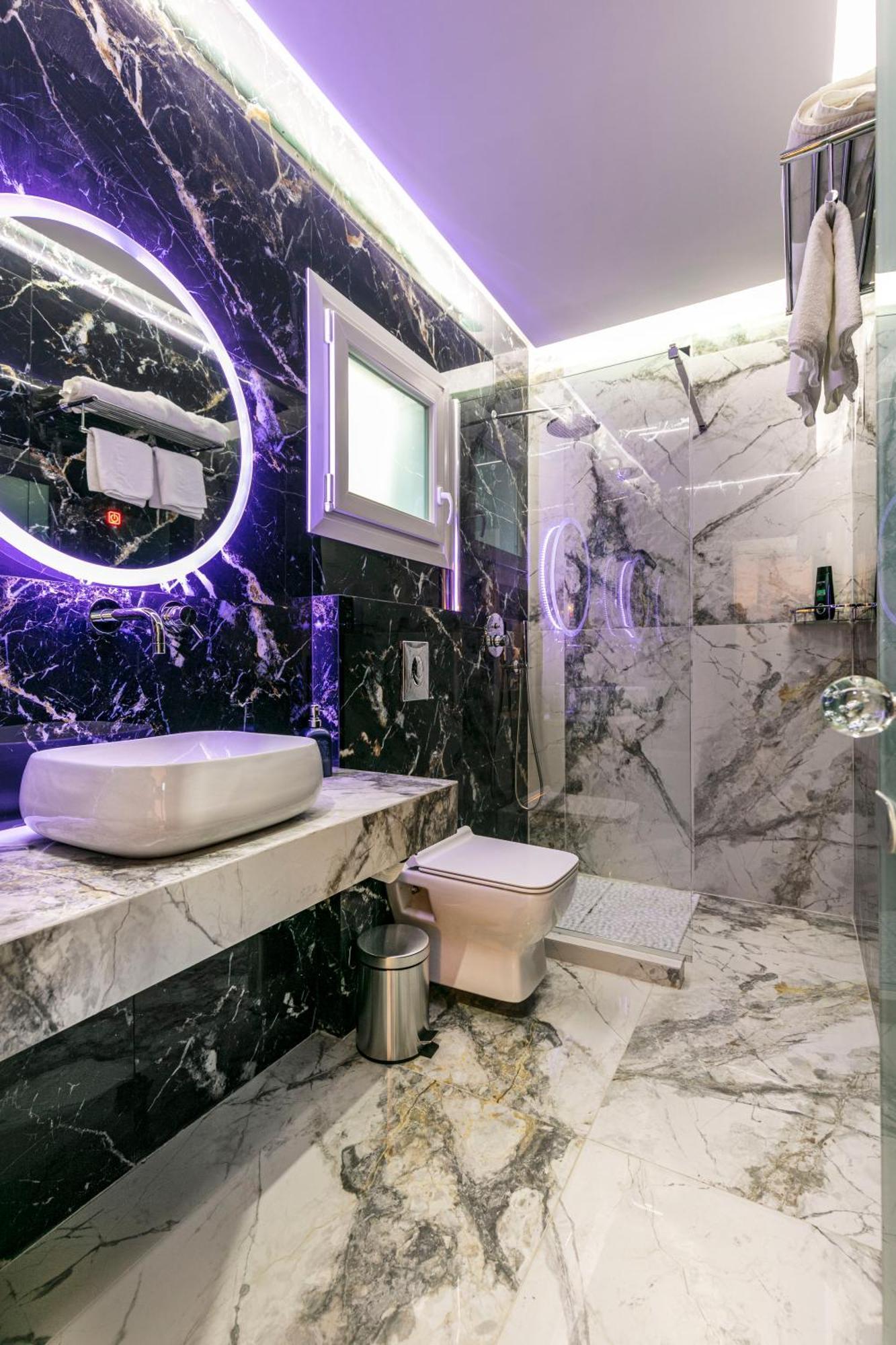 Jacuzzi Deluxe Villa Скала-Сотирос Экстерьер фото
